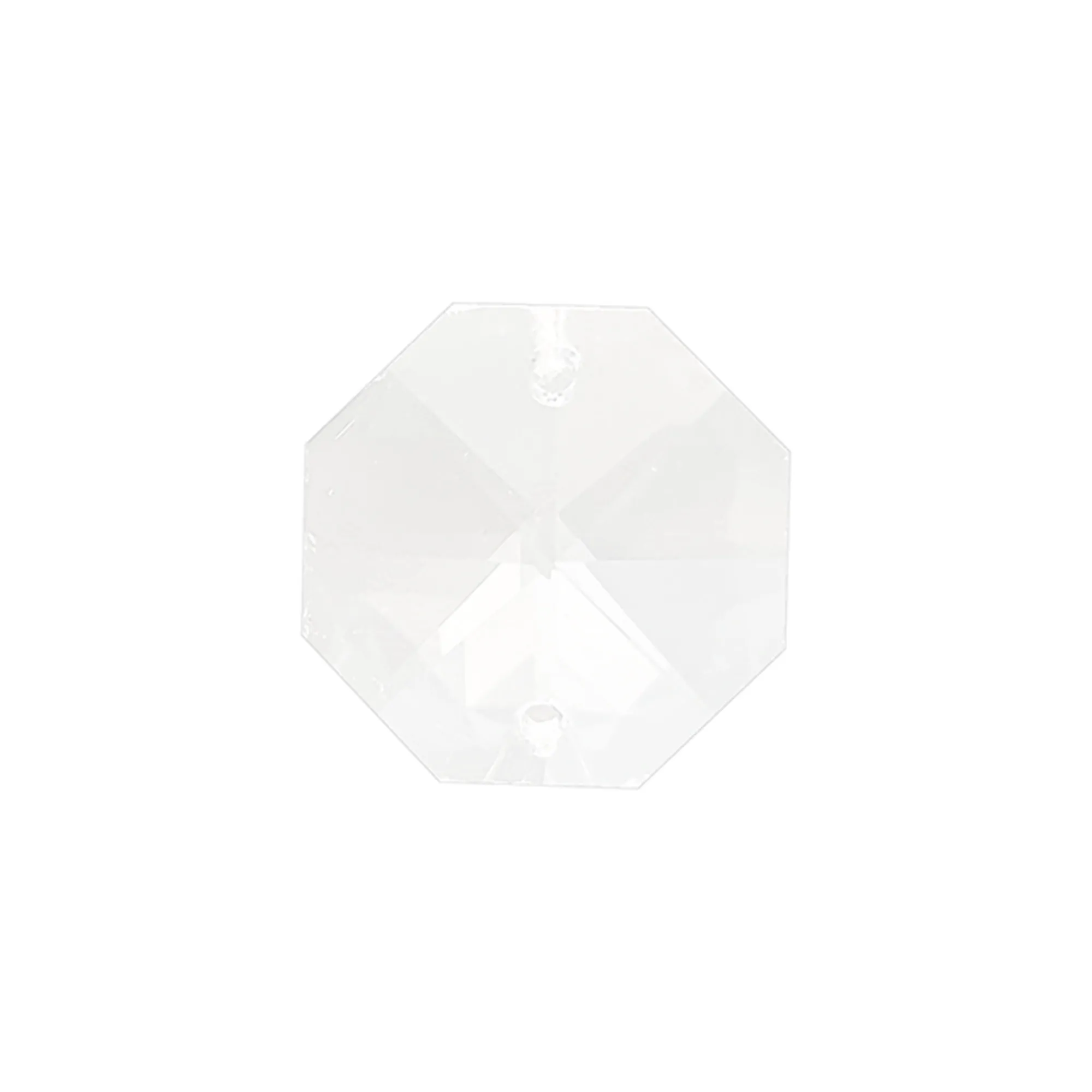 Crystal Octagon Without Ring 22mm